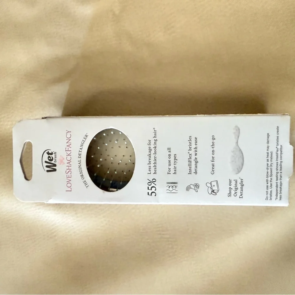 LoveShackFancy X  Wet Brush MINI Detangler Brush Everblooming Rosettes
